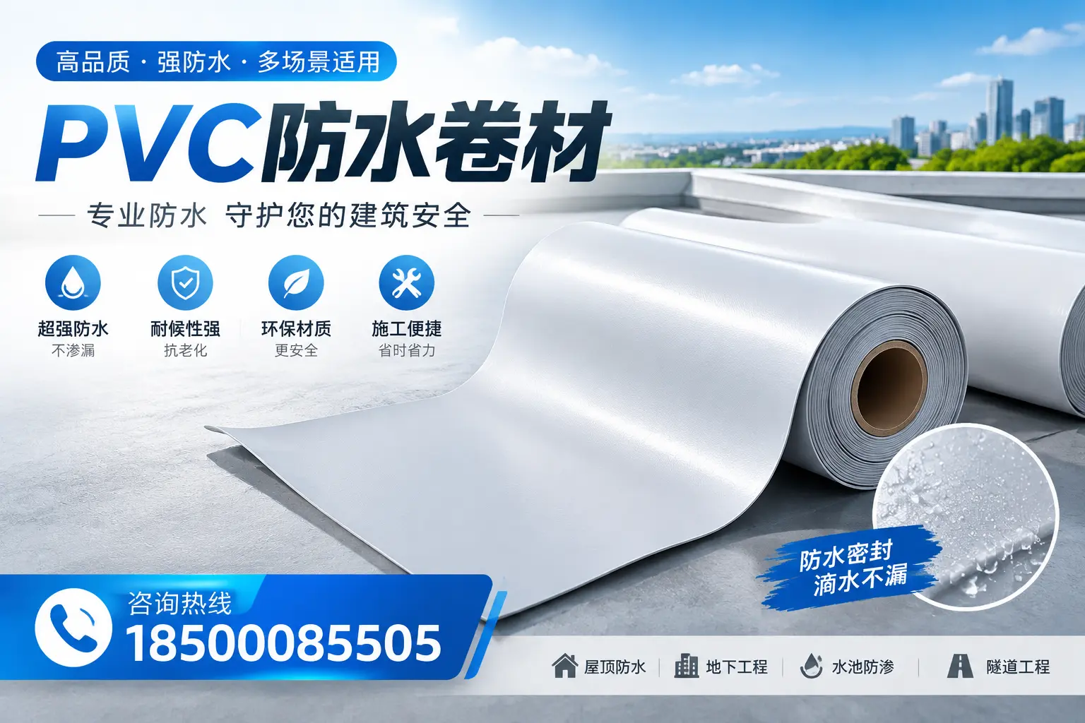 PVC防水卷材的市场竞争分析，儋州品牌选择参考